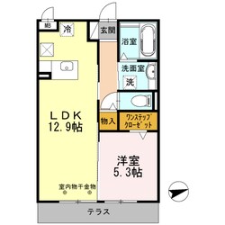 ラフィネ南町の物件間取画像